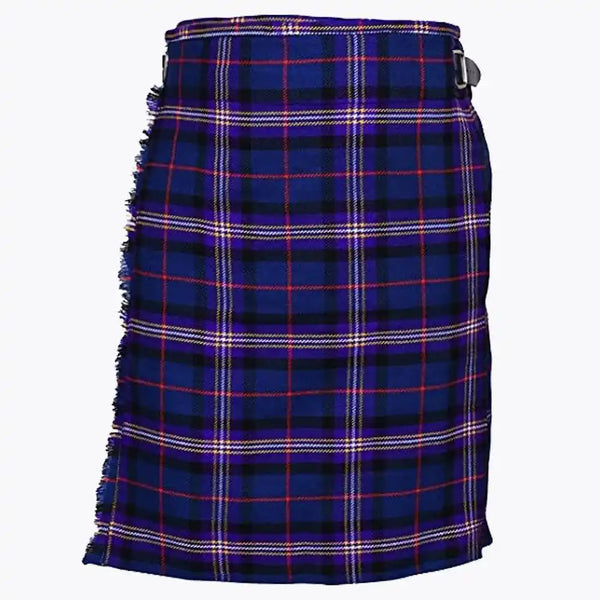 Masonic Tartan Kilt || 8 Yard Handmade 16oz Traditional Heavy Weight Kilt - Custom Made